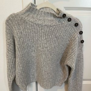 Jessica Simpson knit crop sweater S